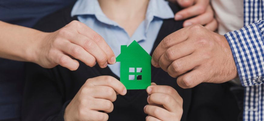 close up parents touching son